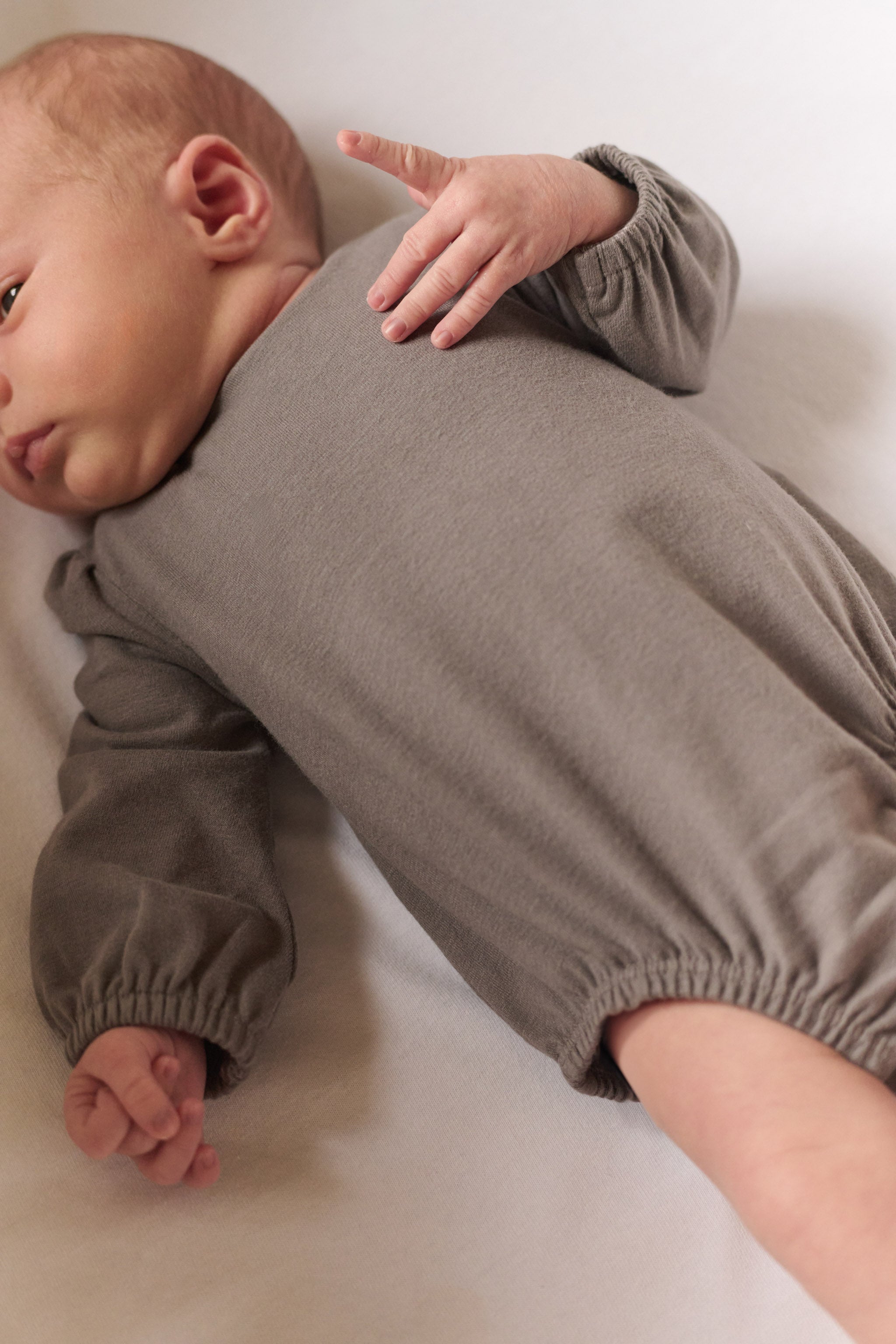 Essentials Puff Sleeve One-Piece - Charcoal