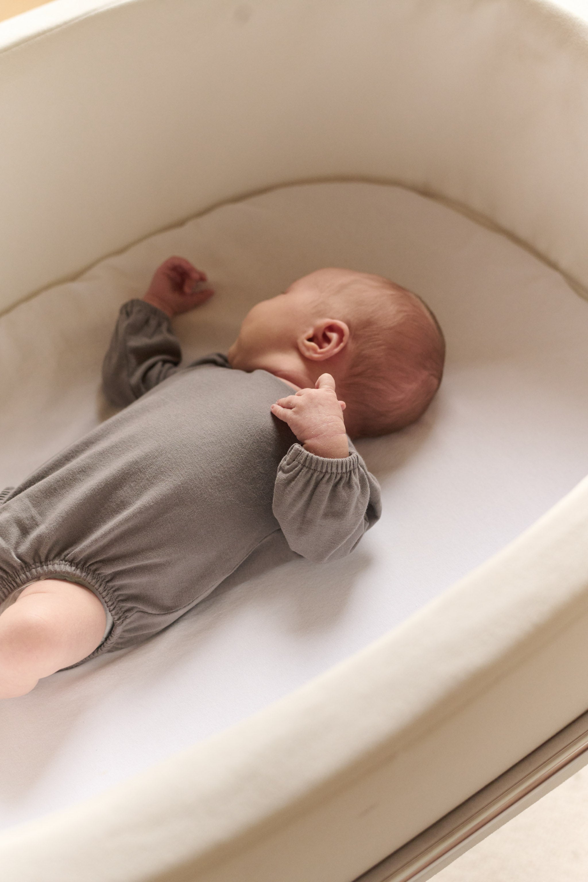 Essentials Puff Sleeve One-Piece - Charcoal