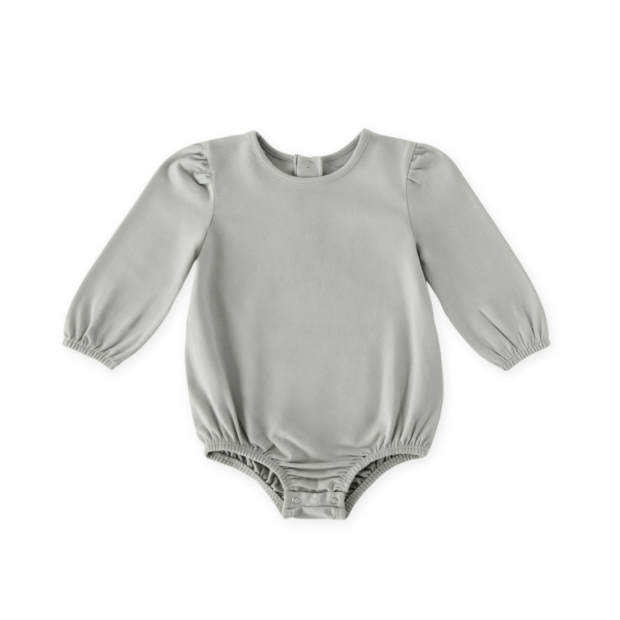 Essentials Puff Sleeve One-Piece - Soft Sea