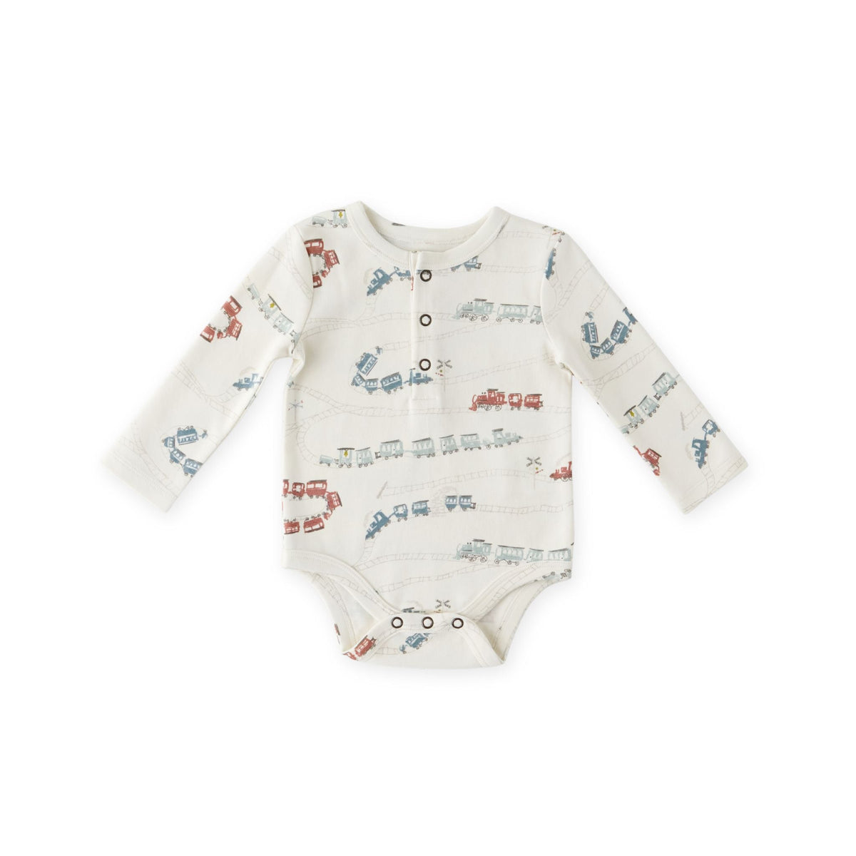 henley one piece locomotive in blues pattern