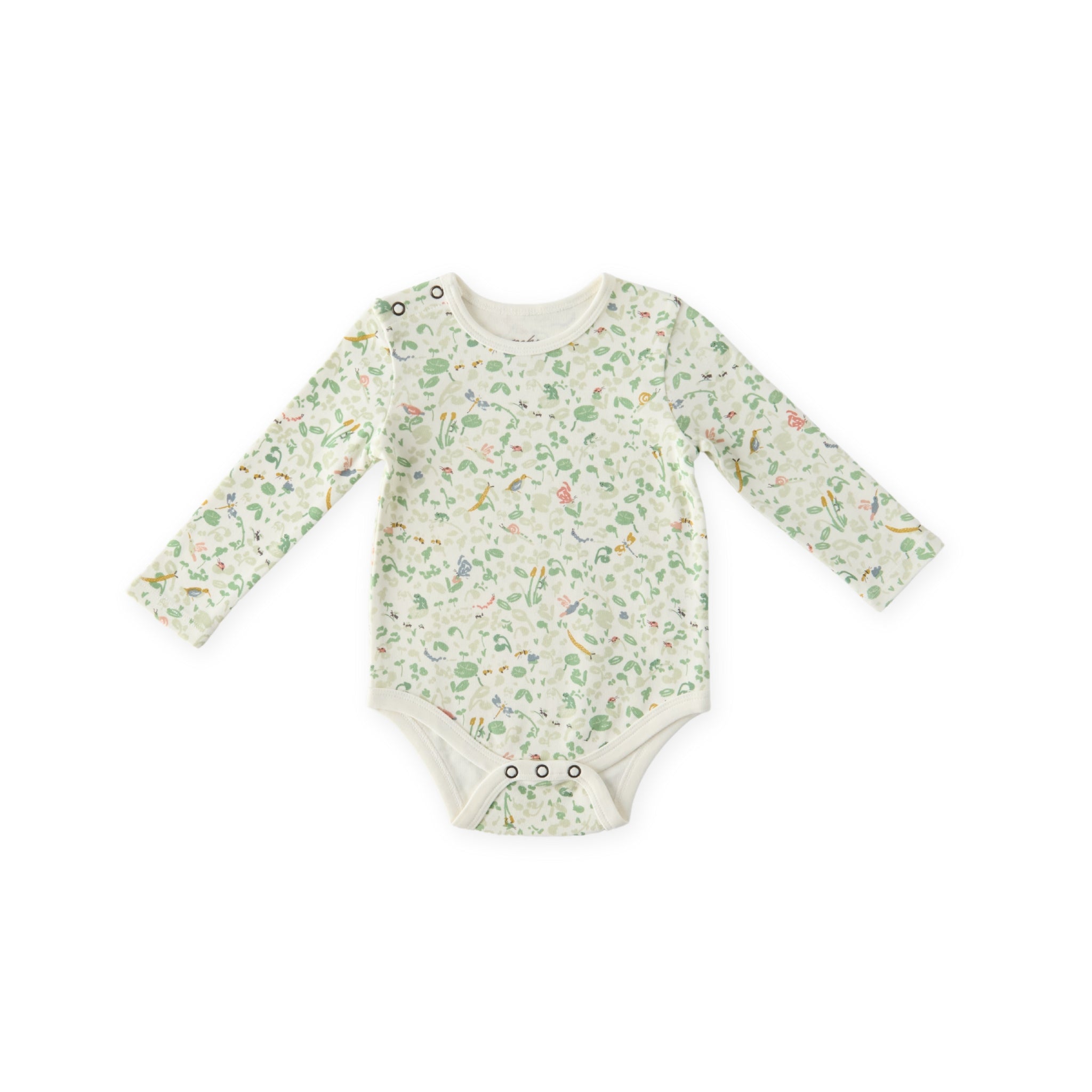 Shoulder Snap One-Piece - I Spy