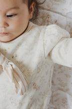 puff sleeve one piece secret garden
