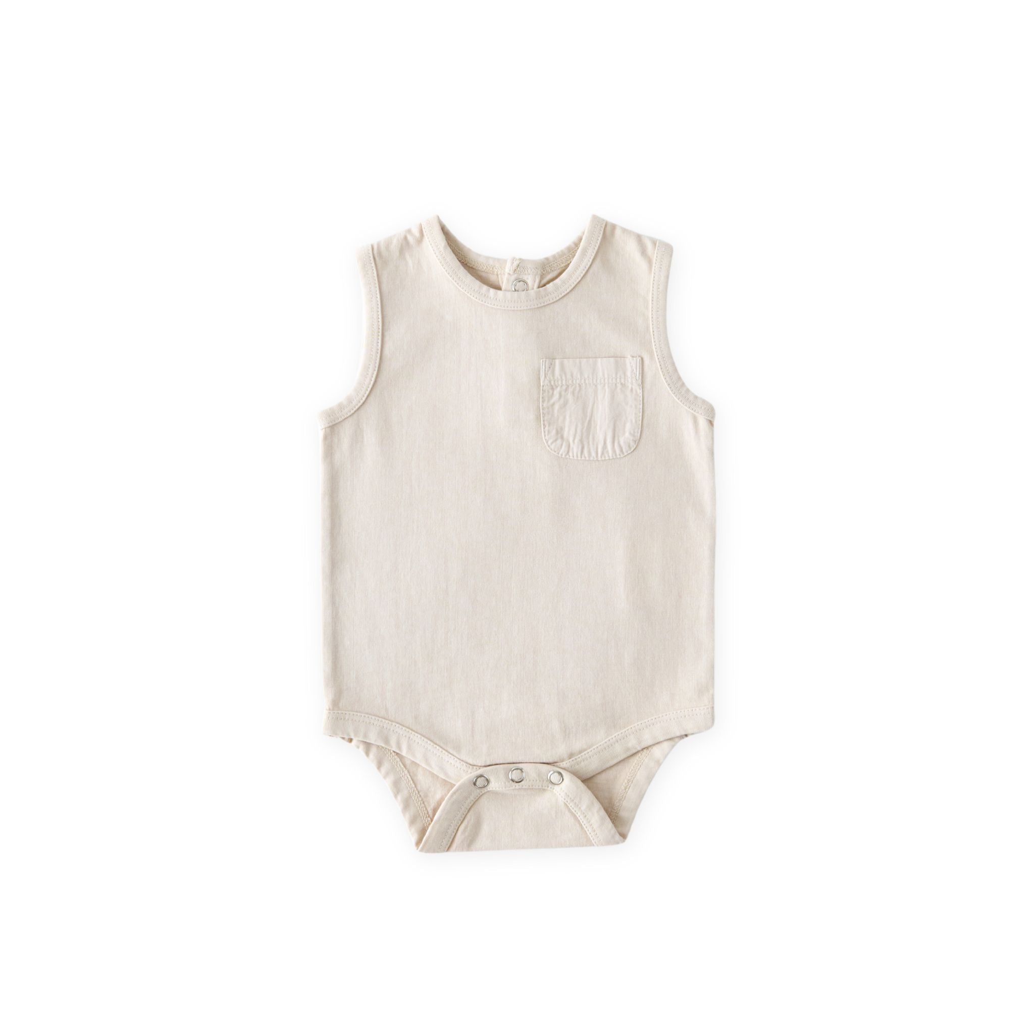 Garment Dye Tank One-Piece - Sand