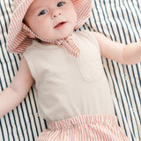 Garment Dye Tank One-Piece - Sand