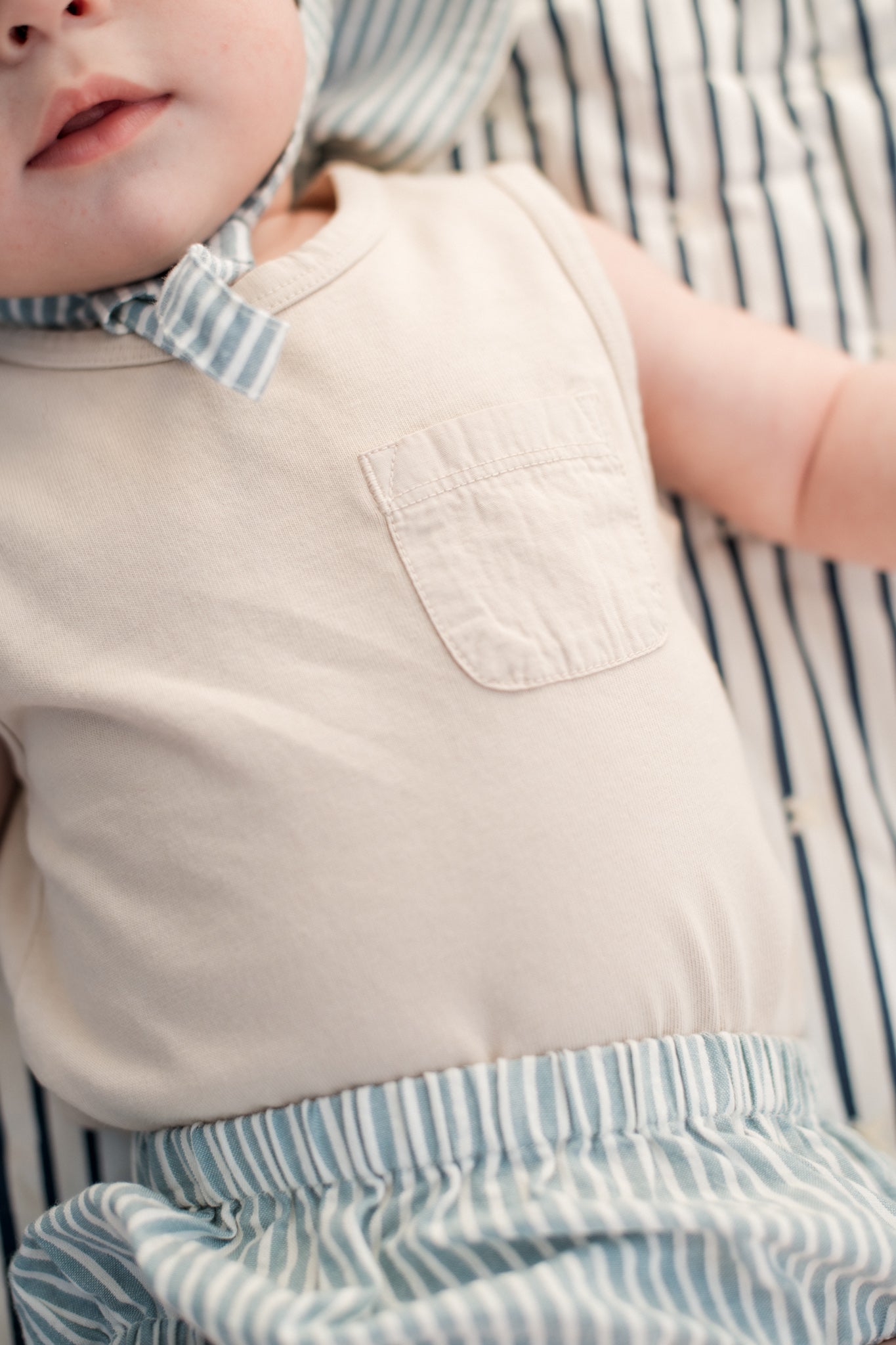 Garment Dye Tank One-Piece - Sand