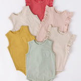 Garment Dye Tank One-Piece - Sand