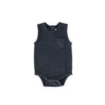 Garment Dye Tank One-Piece - Ink Blue