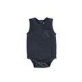 garment dye tank one piece ink blue in blues pattern