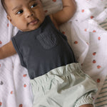 Garment Dye Tank One-Piece - Ink Blue