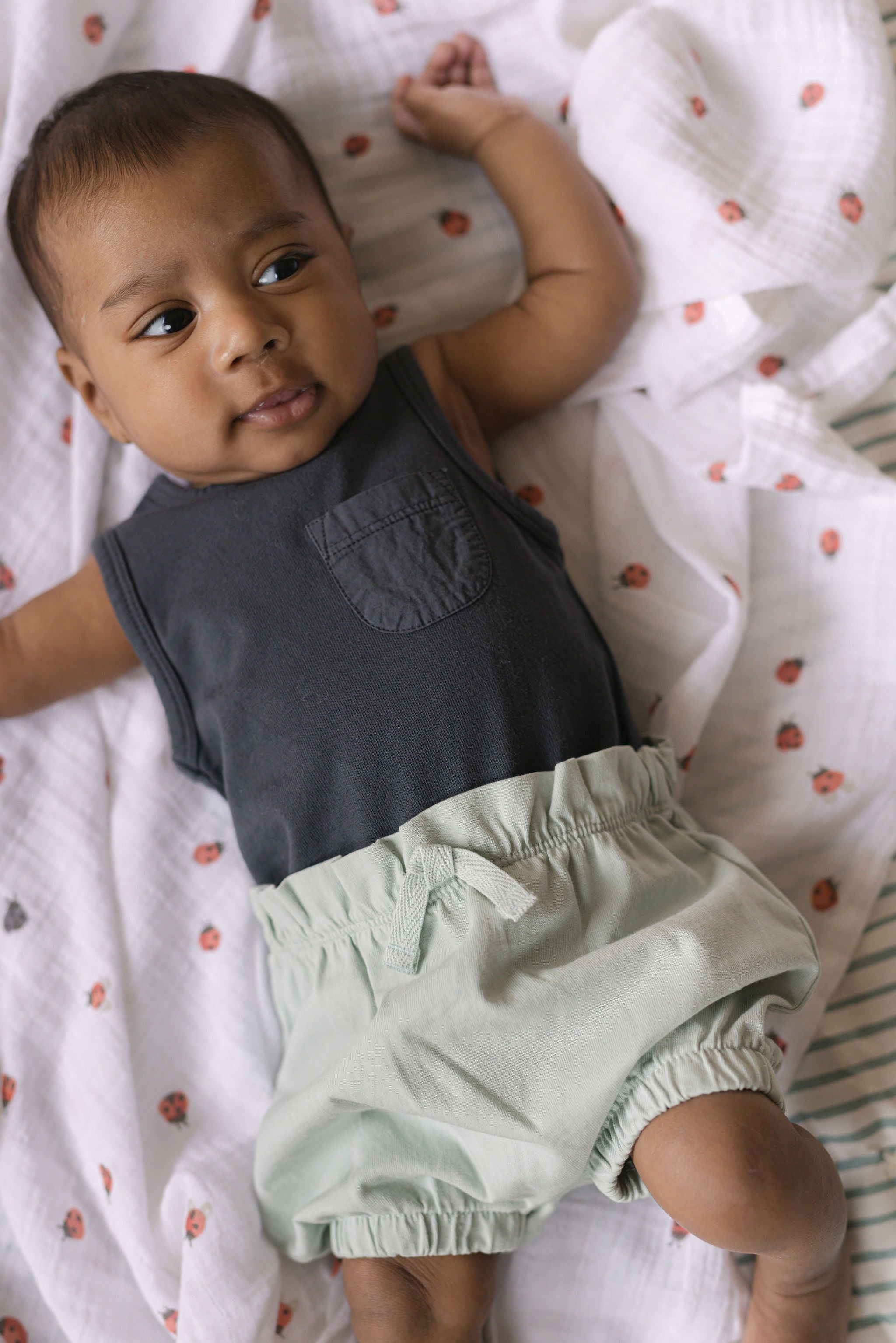 Garment Dye Tank One-Piece - Ink Blue