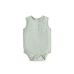 Garment Dye Tank One-Piece - Sea