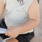 Garment Dye Tank One-Piece - Sea