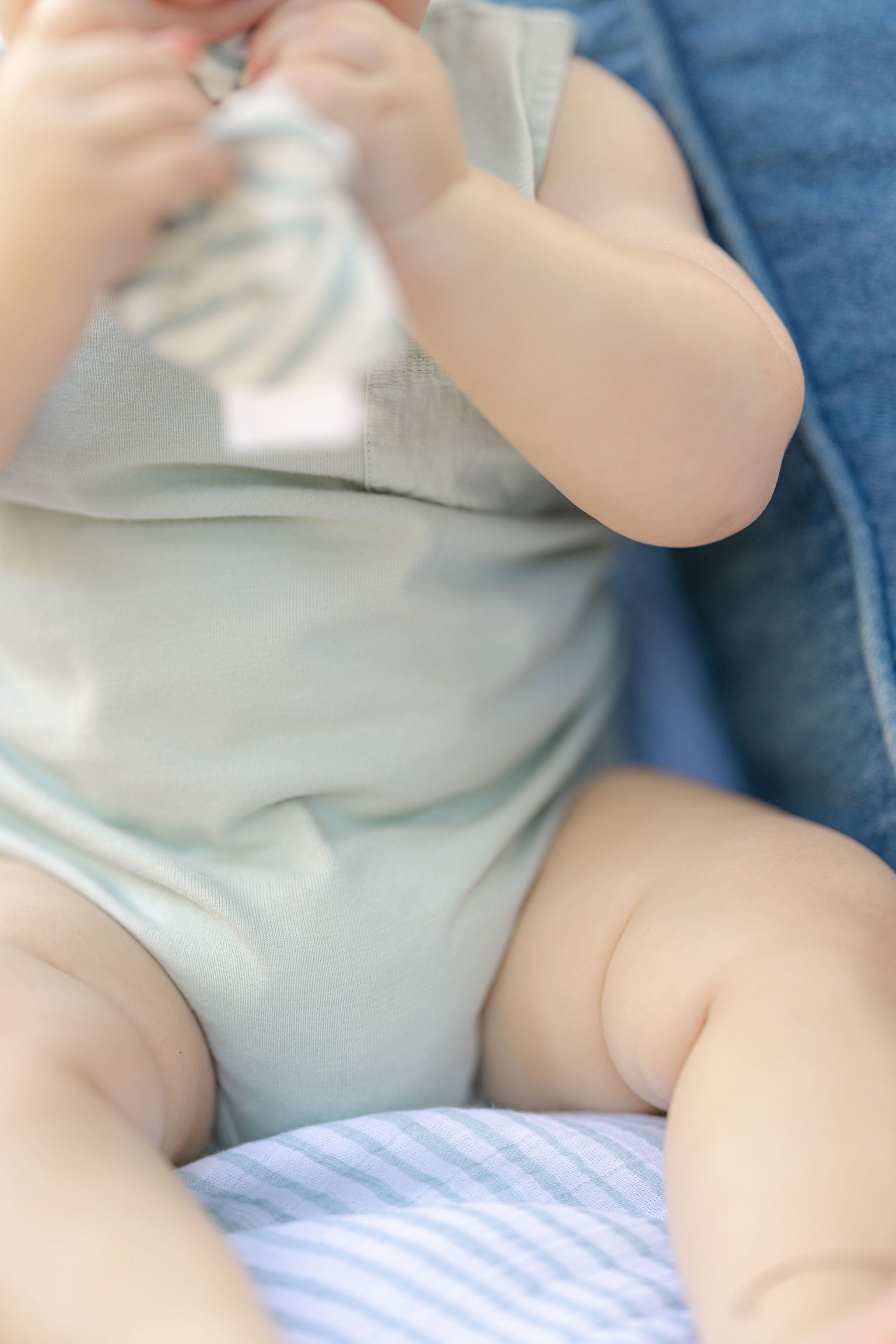 Garment Dye Tank One-Piece - Sea