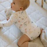 Shoulder Snap Pocket One-Piece - A to Zoo