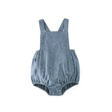 Criss-Cross One-Piece - Chambray