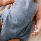 Criss-Cross One-Piece - Chambray