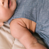 Criss-Cross One-Piece - Chambray