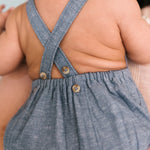 Criss-Cross One-Piece - Chambray