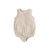 Classic Terry Pocket One-Piece - Sand
