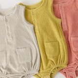 Classic Terry Pocket One-Piece - Sand