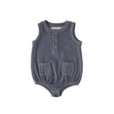 Classic Terry Pocket One-Piece - Ocean