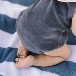 Classic Terry Pocket One-Piece - Ocean