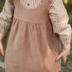 Gingham Long Sleeve One-Piece - Thistle