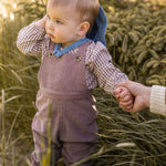 Gingham Long Sleeve One-Piece - Thistle