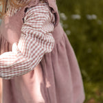 Gingham Long Sleeve One-Piece - Thistle