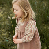 Gingham Long Sleeve One-Piece - Thistle