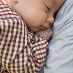 Gingham Long Sleeve One-Piece - Mulberry