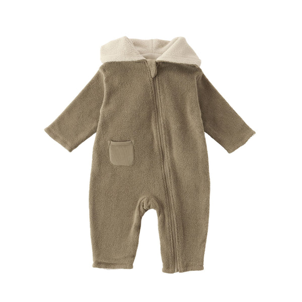 Teddy Fleece Baby Suit - Moss – Pehr