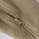 Teddy Fleece Baby Suit - Moss