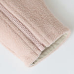 Teddy Fleece Baby Suit - Rose Pink