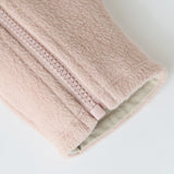 Teddy Fleece Baby Suit - Rose Pink