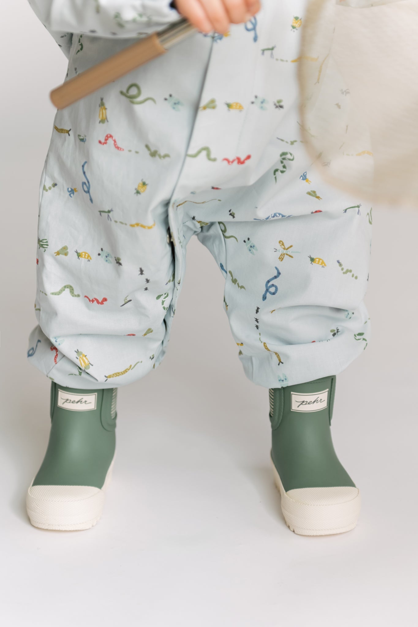 Park Suit - Crawling Critters Blue