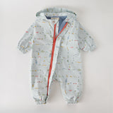 Park Suit - Crawling Critters Blue