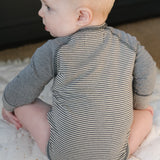 Sailor Stripe Raglan One-Piece - Ink