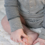 Sailor Stripe Raglan One-Piece - Ink