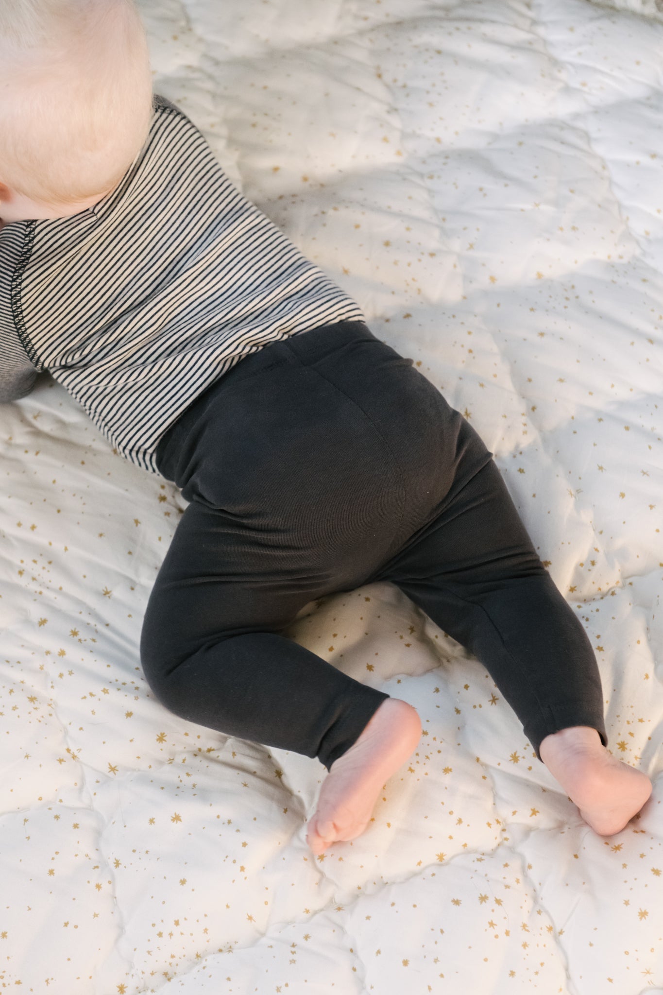 Sailor Stripe Raglan One-Piece - Ink