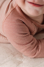 sailor stripe raglan one piece tea rose