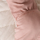 Sailor Stripe Raglan One-Piece - Tea Rose