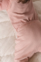 sailor stripe raglan one piece tea rose