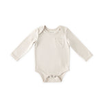 garment dye long sleeve one piece natural in neutrals pattern
