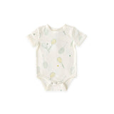 Short Sleeve Henley One-Piece - Doubles