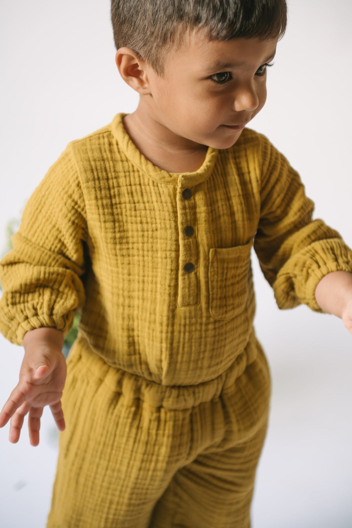 muslin one piece dijon