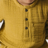 Muslin One-Piece - Dijon