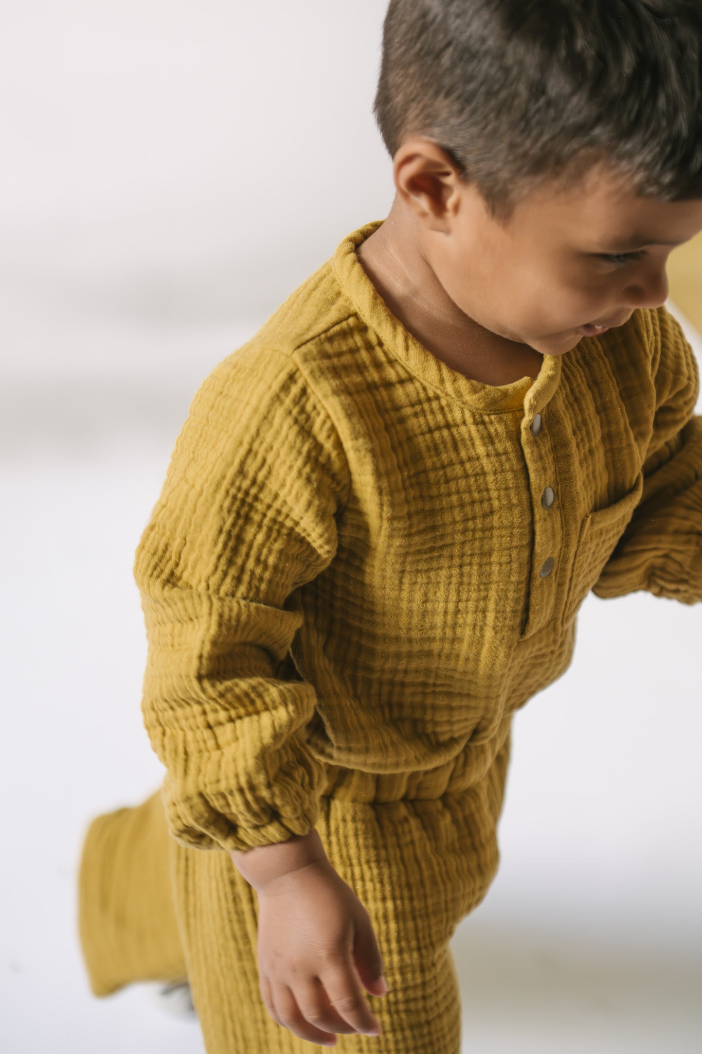 Muslin One-Piece - Dijon