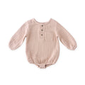 muslin one piece fawn in purples pattern
