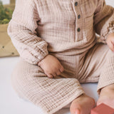 Muslin One-Piece - Fawn